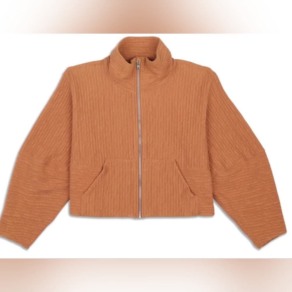 Lululemon Textured Cropped Jacket - Picture 2 of 3